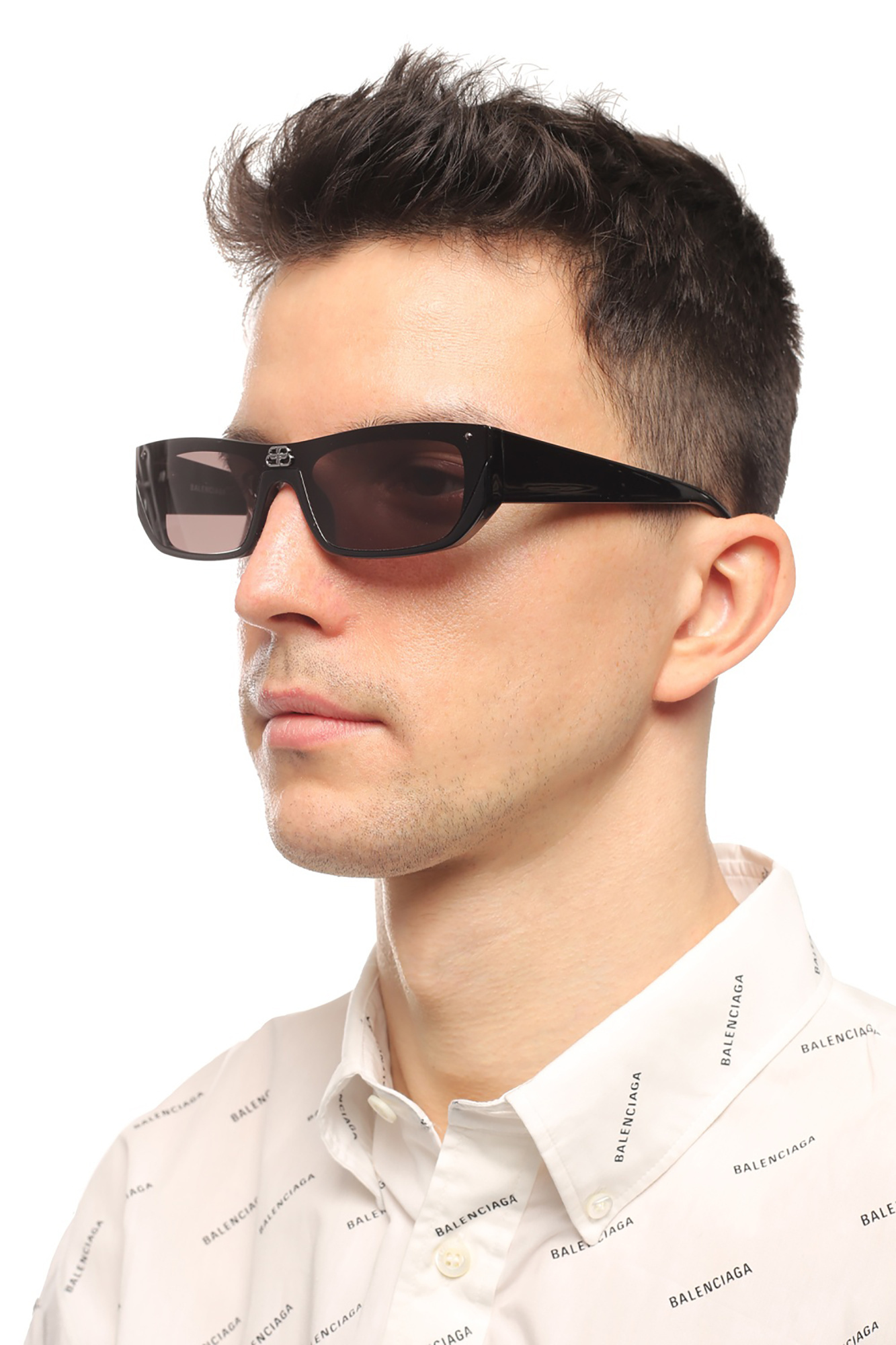 Balenciaga Sunglasses with logo | Men's Accessories | Vitkac Balenciaga Sunglasses with logo | Men's Accessories | Vitkac